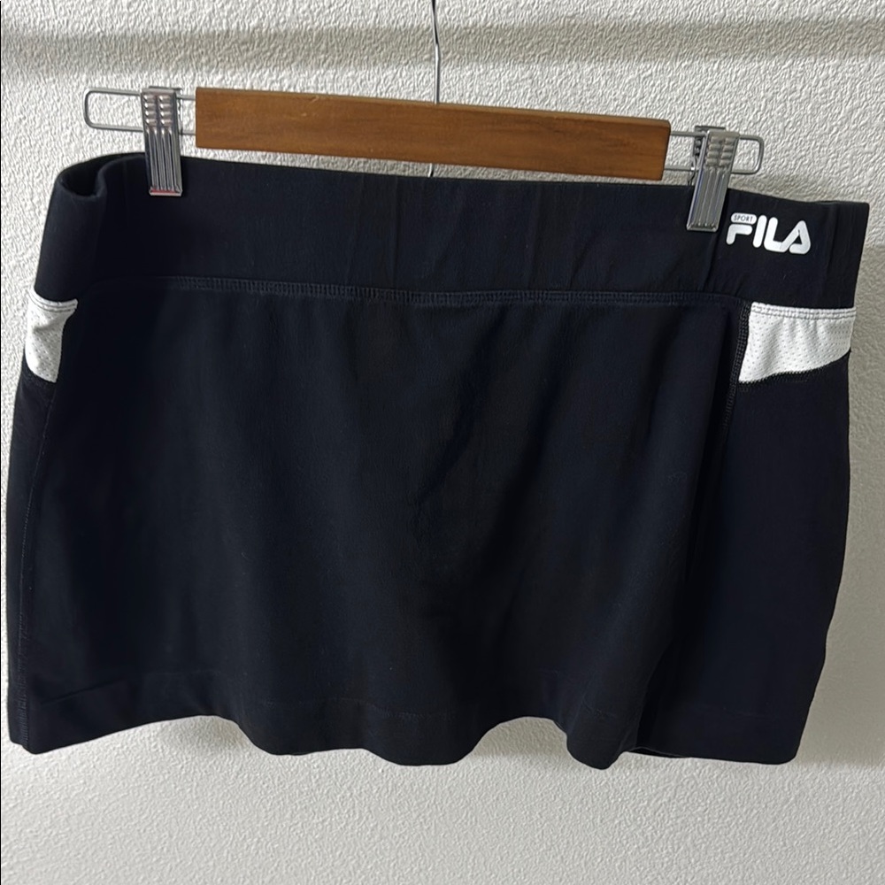 Fila Sport Black and White Athletic Skirt / Skort